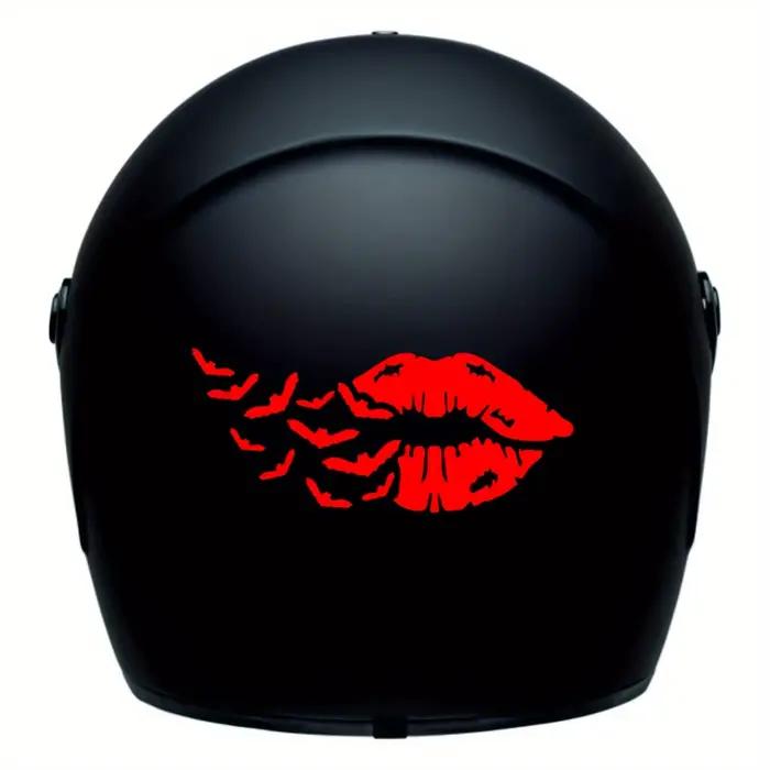 1PC autocollants pour casque de moto