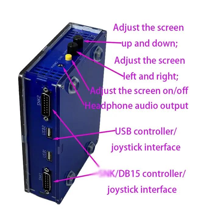 JAMMA vers USB Joypad SuperGun CBOX V4.0 contrôleur d'arcade avec convertisseur externe pour toute carte mère de jeu