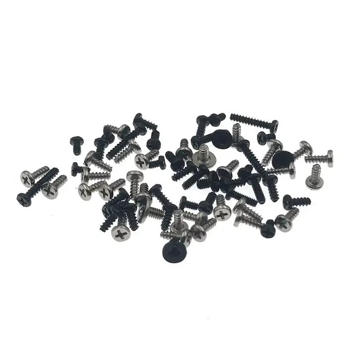 Ensembles de vis de haute qualité pour boîtier de console Steam Deck noir argenté et bleu clair pour gamers occasions spéciales