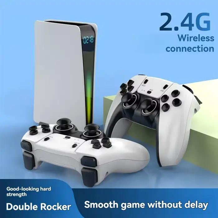 Meilleur choix Kit de contrôleur de jeu sans fil 2 joueurs Console de jeu portable