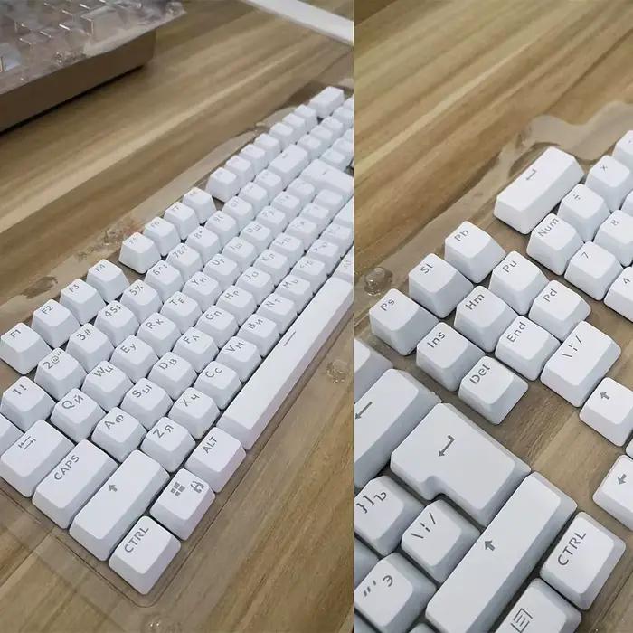 Capuchons de touches Double injection en PBT