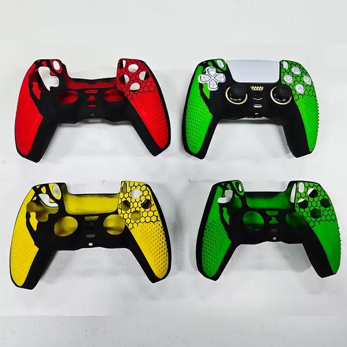 Coque de manette Spider Style Particulaire avec capuchons de joystick et autocollants