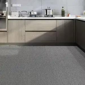 Tapis de salle de bain, Drainage antidérapant, zone de salle de bain résistante à l'humidité, porte, tapis de sol de douche, cuisine multifonctionnelle, plastique étanche