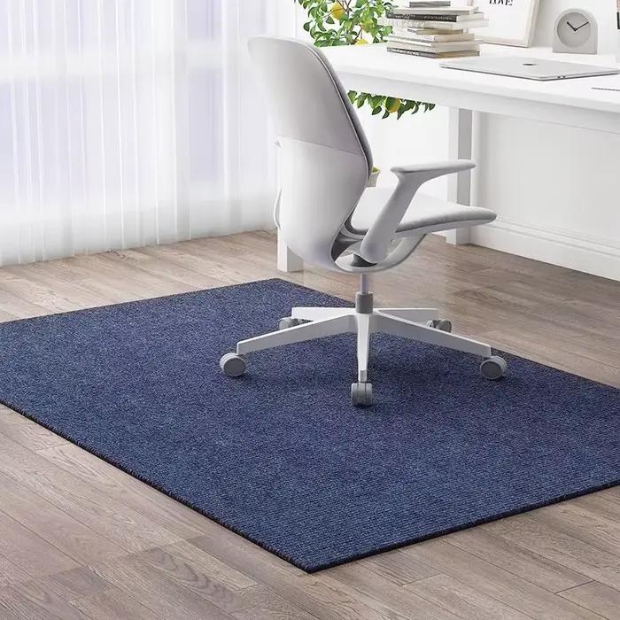 Grand tapis de chaise de bureau antidérapant