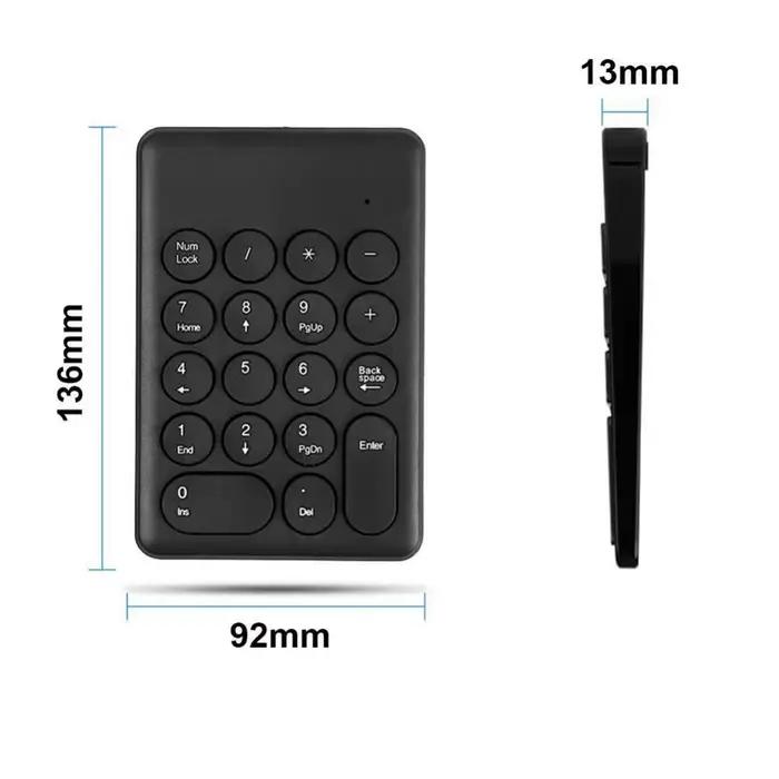 Mini clavier numérique portable sans fil