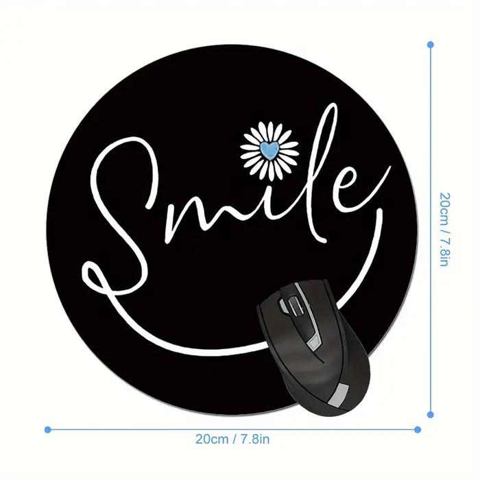 Tapis de souris de jeu à motif sourire