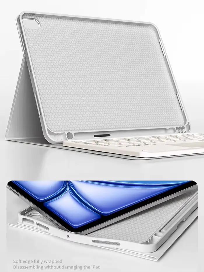 Clavier sans fil et souris Magic pour iPad Pro 13 11, étui M5 M4 2026 M3 Air 13 11 5 4 10.2 9 8 7 Génération, clavier Bluetooth