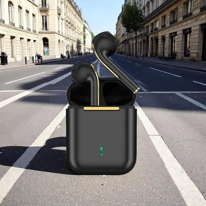 Écouteurs sans fil J18 TWS, casque Bluetooth 5.3, longue durée de lecture, appel vocal suppression du bruit, pour les jeux, les affaires et le sport occasions spéciales