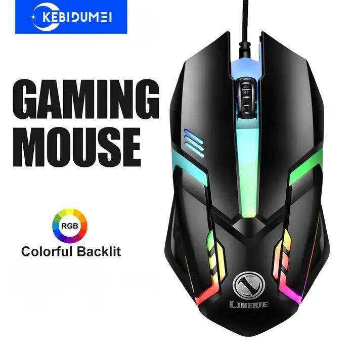 Souris filaire USB rvb colorée Mosue e-sports