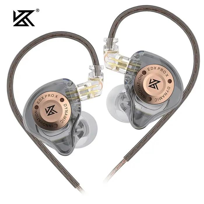 KZ EDX PRO X dans l'oreille lecteur dynamique écouteur HIFI basse musique écouteurs Sport suppression du bruit casque ZSN ZST ZS10 pro x C12 CRA