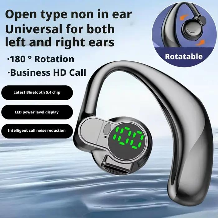 360 ° Écouteurs Bluetooth 5.4 rotatifs
