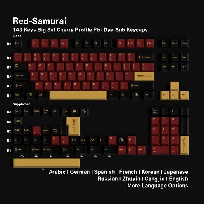 Clavier mécanique GMK Red Samurai