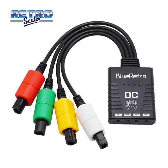 Adaptateur de contrôleur sans fil RetroScaler BlueRetro pour Console SEGA DreamCast vers PS3 PS4 PS5 8bitdo Switch Pro