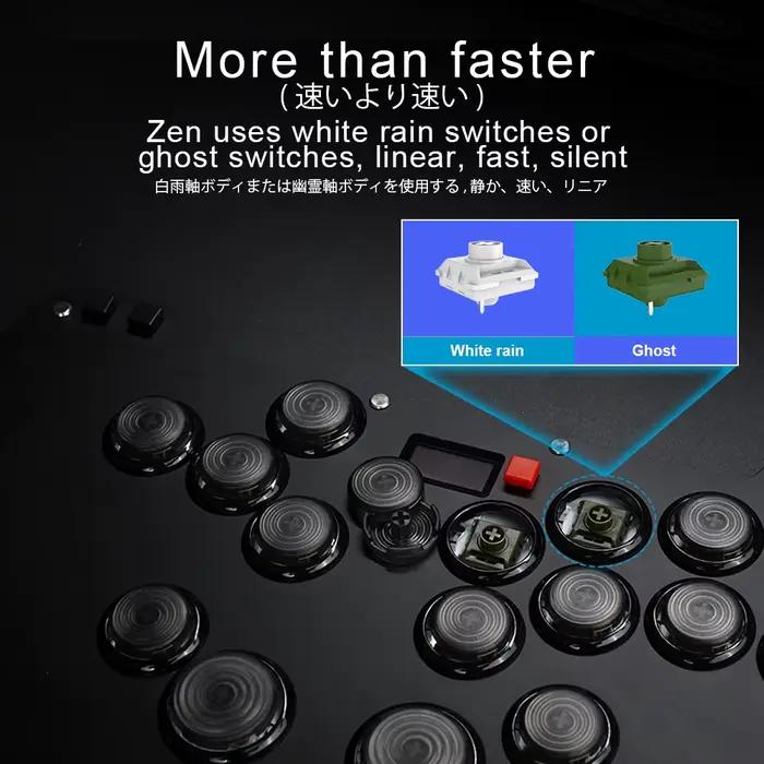 Contrôleur ergonomique sans levier Duelpad Zen16 basé
