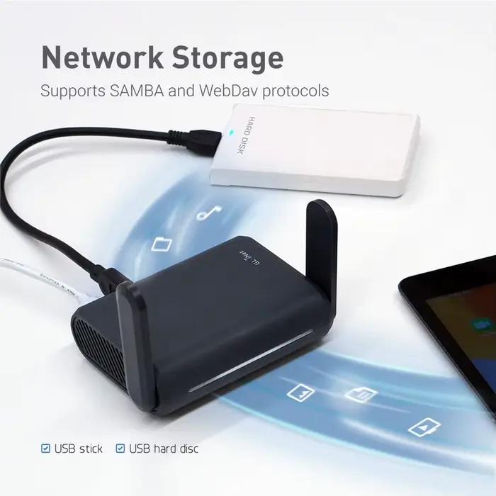 GL.iNet Slate Plus (GL-A1300) Routeur de voyage sans fil crypté