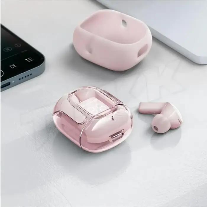 (Acheter casque obtenir étui de protection + lanière) écouteurs de jeu T2 TWS Bluetooth 5.3 réduction du bruit HD HiFi stéréo sans fil écouteur