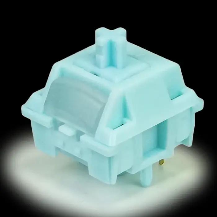 Interrupteurs silencieux bleus KTT pour clavier mécanique