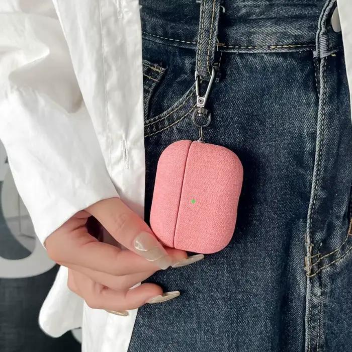 Étui Airpods Pro2 en tissu pour Apple Airpods 4 3 2 1 Pro 2