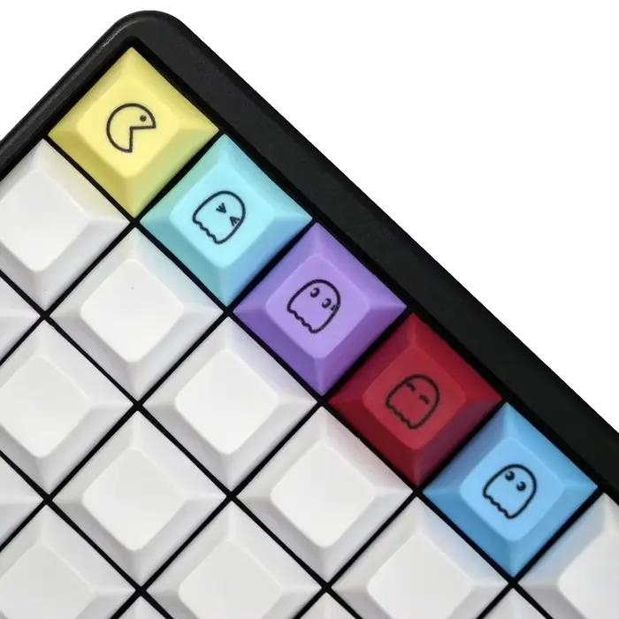 NPKC 5 pièces mignon émoticônes Keycaps OEM/DSA supplémentaire Keycap PBT touches pour clavier mécanique personnalisé bricolage jeu clé capuchon