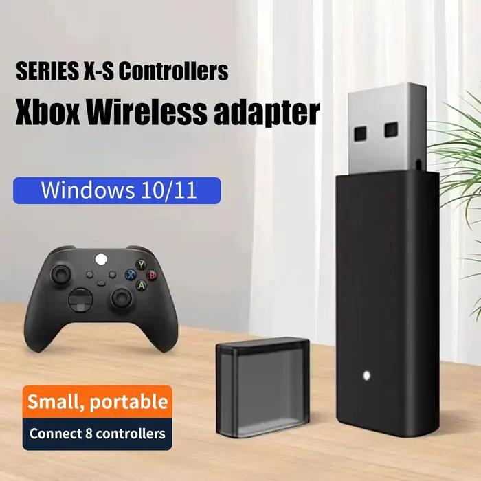 Adaptateur sans fil ONE S compatible avec Xbox One /S/X/Elite/ contrôleur pour Windows 10/8/7