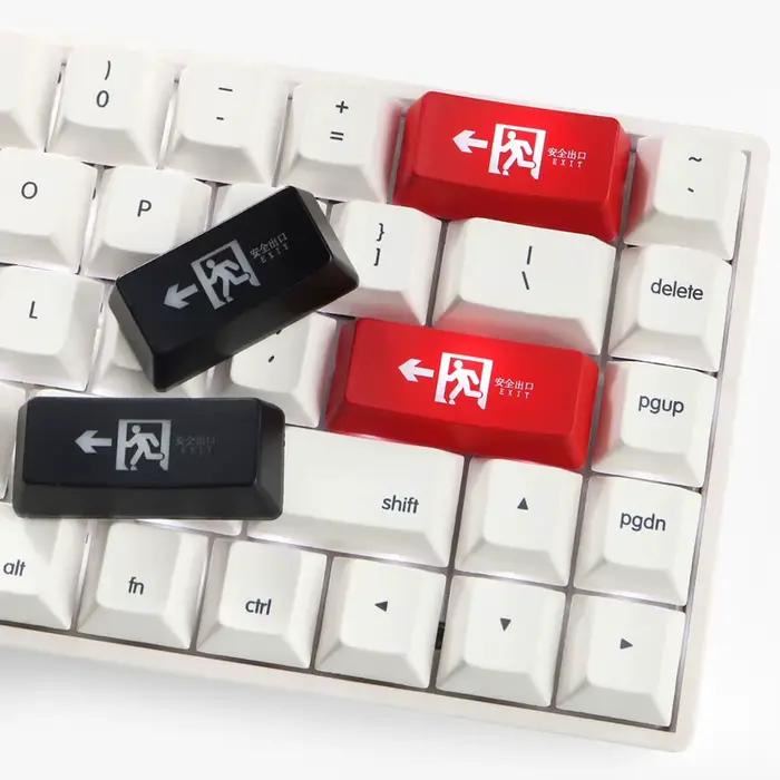 Capuchon de touche de clavier mécanique rétroéclairé 2U Safe
