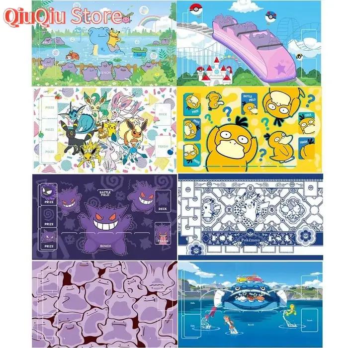 Tapis de jeu Pokemon 18 Styles-Pikachu Gengar Umbreon ronflement bricolage