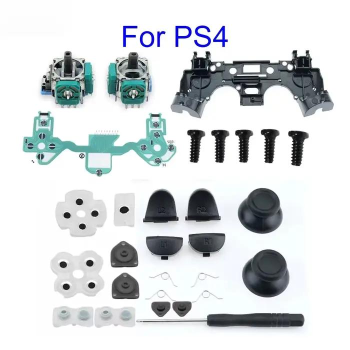 Kit de réparation pour manette PS4 : Boutons de déclenchement L1 R1 L2 R2