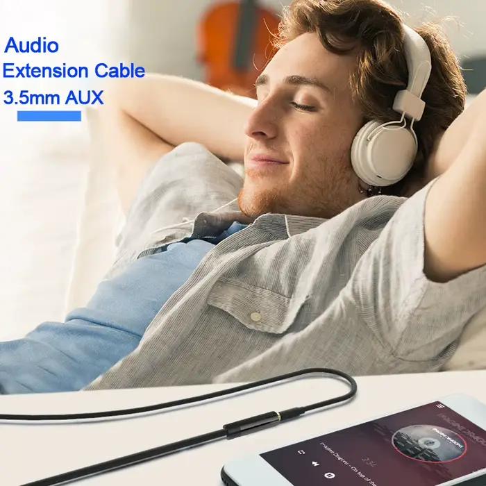 Câble d'extension Audio Jack Aux 3.5mm