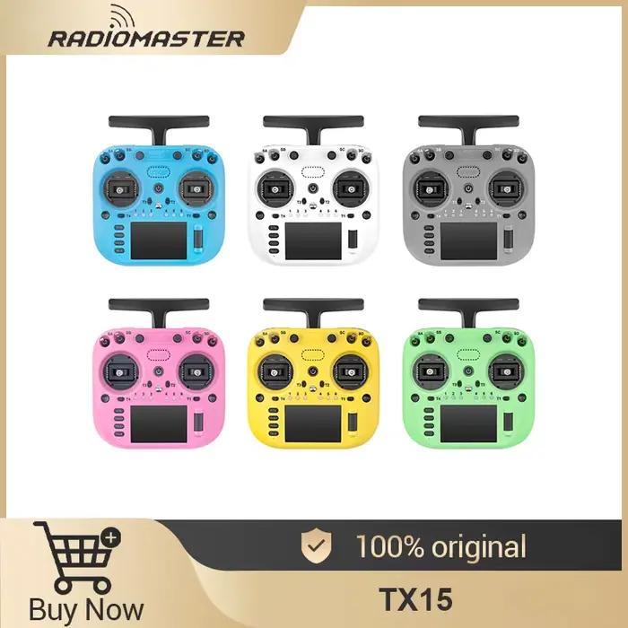 Radiomaster TX15 contrôleur Radio 16ch 3.5 pouces IPS écran tactile V5.0 Hall Gimbals