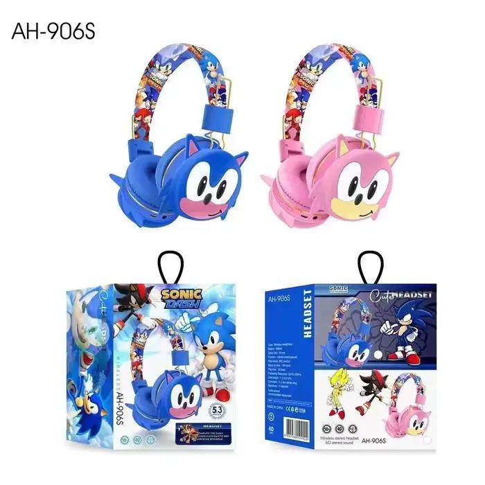Casque pour enfants Sonic bleu et rose