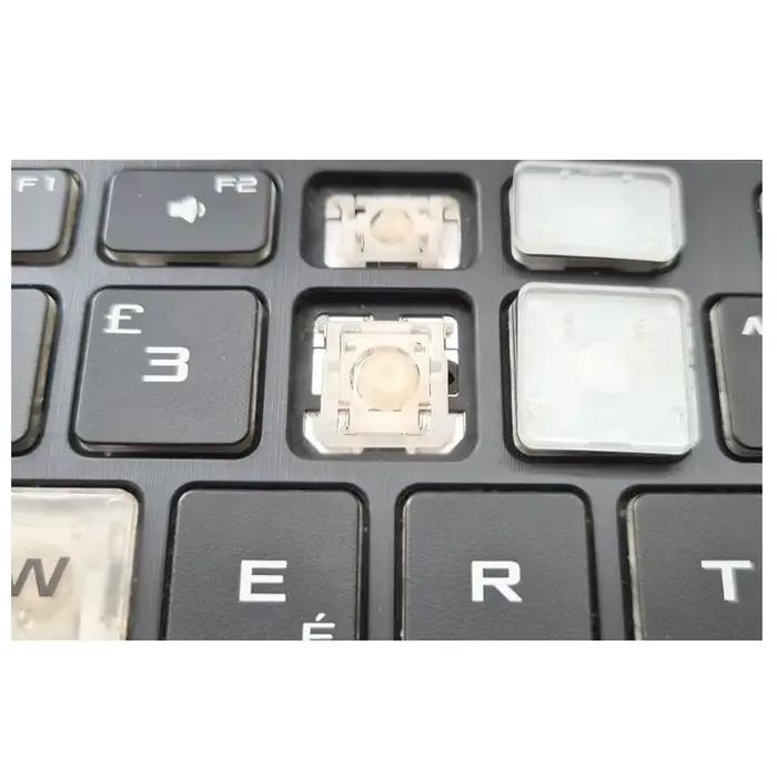 Charnière de clé de clavier unique en caoutchouc
