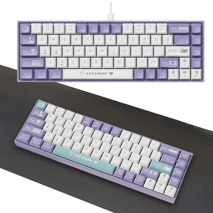 Clavier de jeu mécanique compact avec rétroéclairage RVB