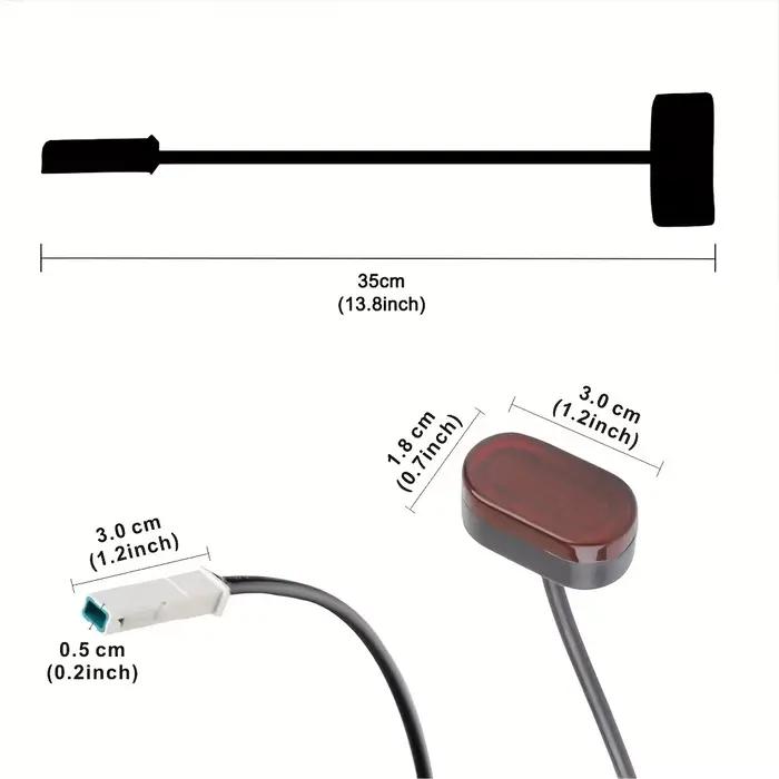 Garde-boue arrière pour trottinette électrique Xiaomi Mi M365 1S Pro, accessoire avec feu arrière