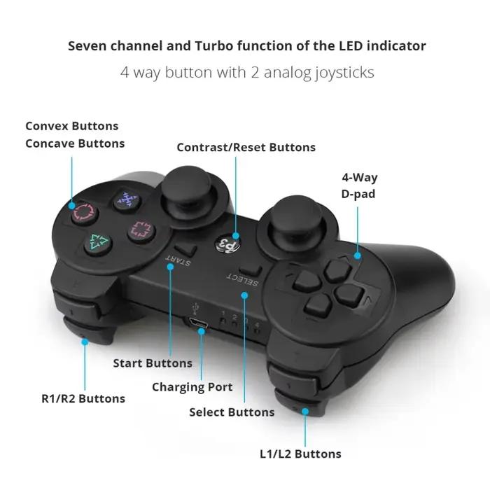 Contrôleur Bluetooth pour PC Playstation 3