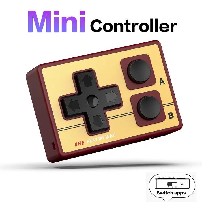Mini contrôleur rétro Gamebrick IINE/contrôleur Portable/batterie longue durée de vie 10 heures/compatibilité multi-plateforme/prise en charge de la souris