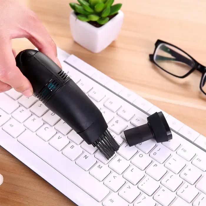 Mini Aspirateur USB Portable Haute Efficacité pour Nettoyage de Clavier et Surfaces de Bureau Occasions Spéciales