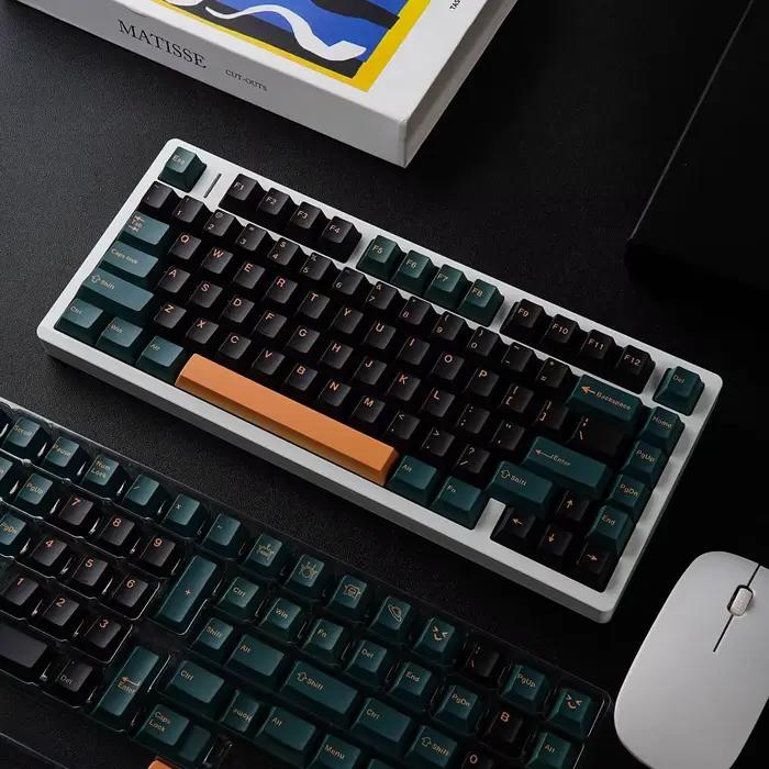 Capuchons de touches BRPT verts en PBT