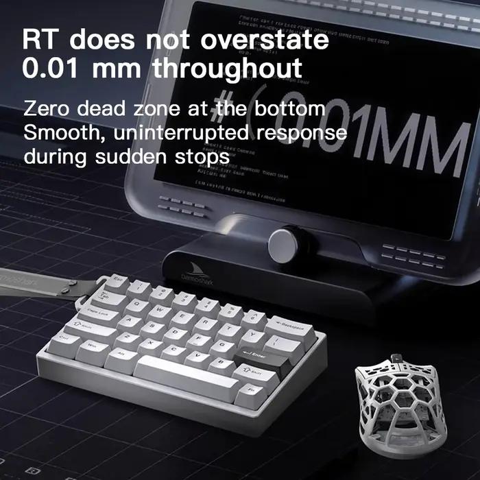 Clavier de jeu mécanique Darmoshark KT35 en alliage d'aluminium