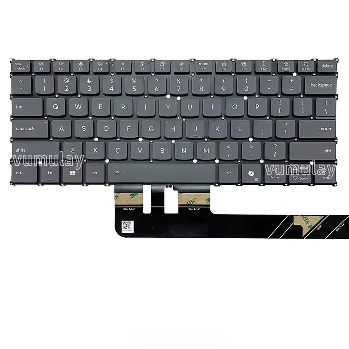 Clavier US/RU/UK pour Lenovo YOGA Slim 7 14AKP10 14ILL10 15IIL9 14Q8X9