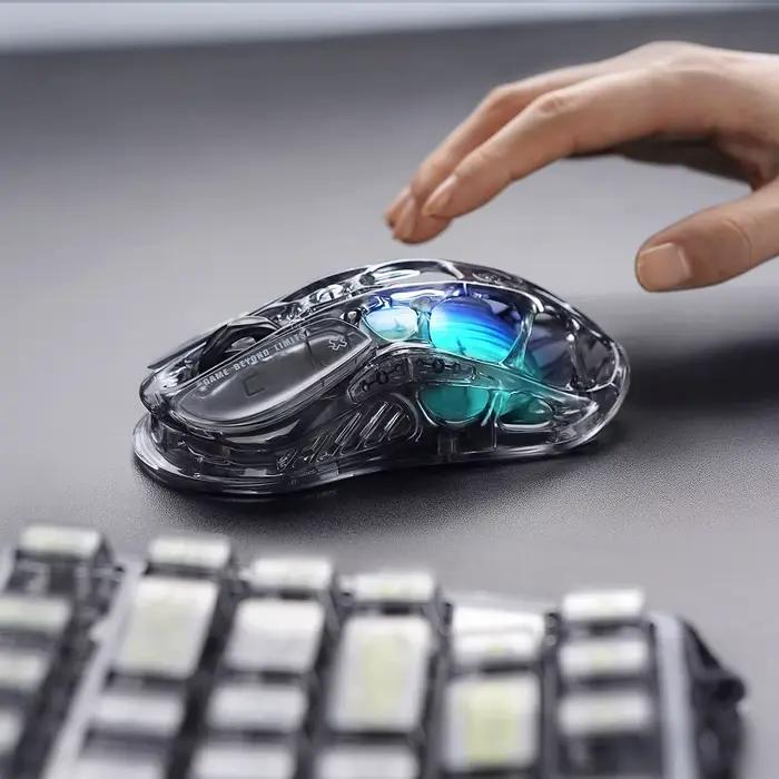 Souris de jeu sans fil GravaStar Mercury M2