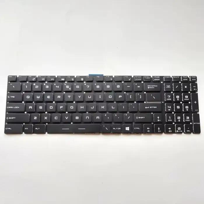Clavier US pour MSI Steel GS60 GE62VR GE72 GS73VR GS63 GS63VR