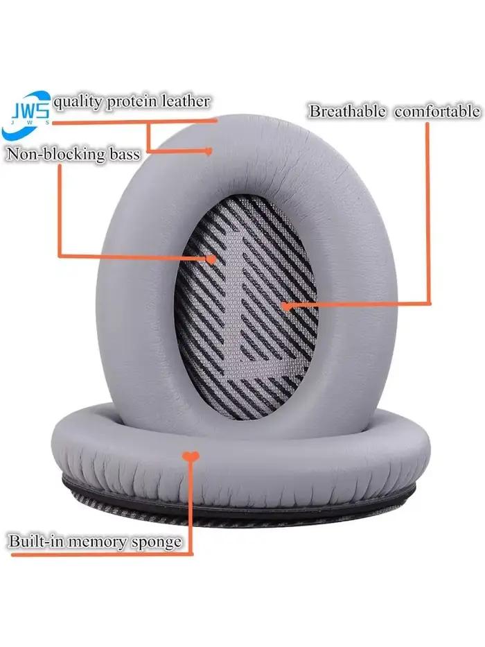 Coussinets d'oreille professionnels pour BOSE QC35 pour QuietComfort 35 et 35 ii QC2