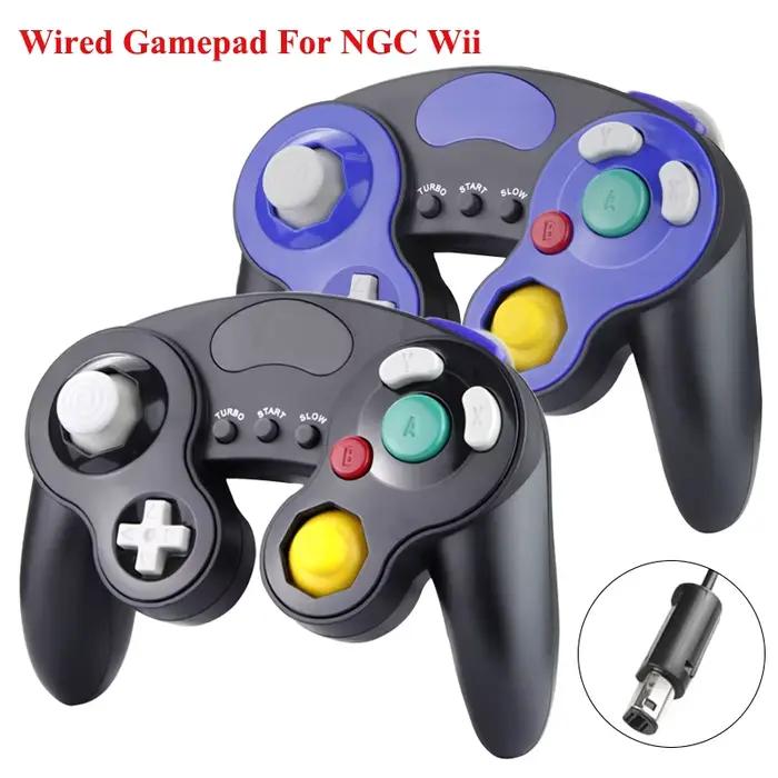 Contrôleur de jeu filaire manette de jeu pour Console Game Cube Wii NGC