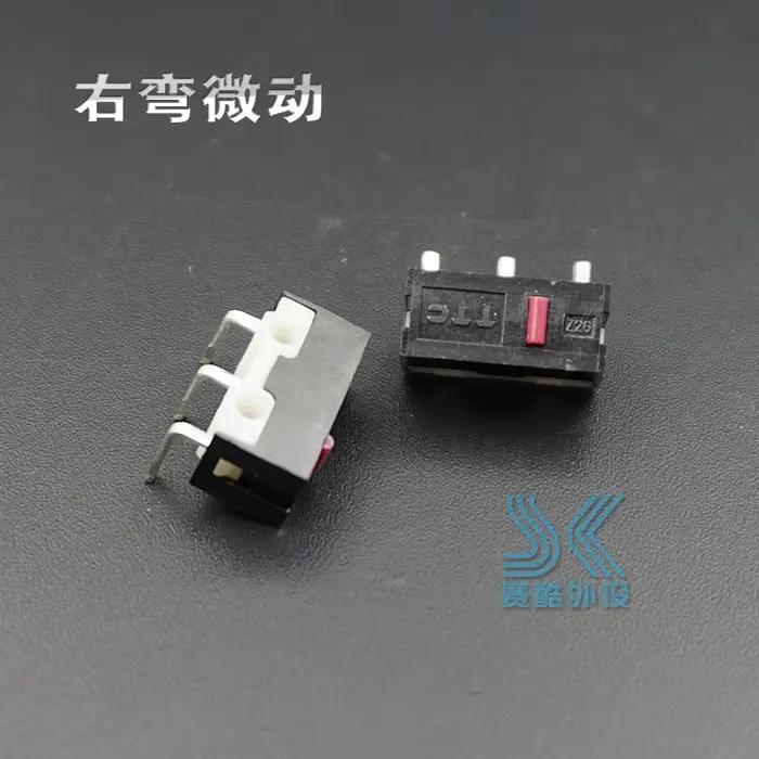 Micro interrupteur de souris gauche et droite incurvé