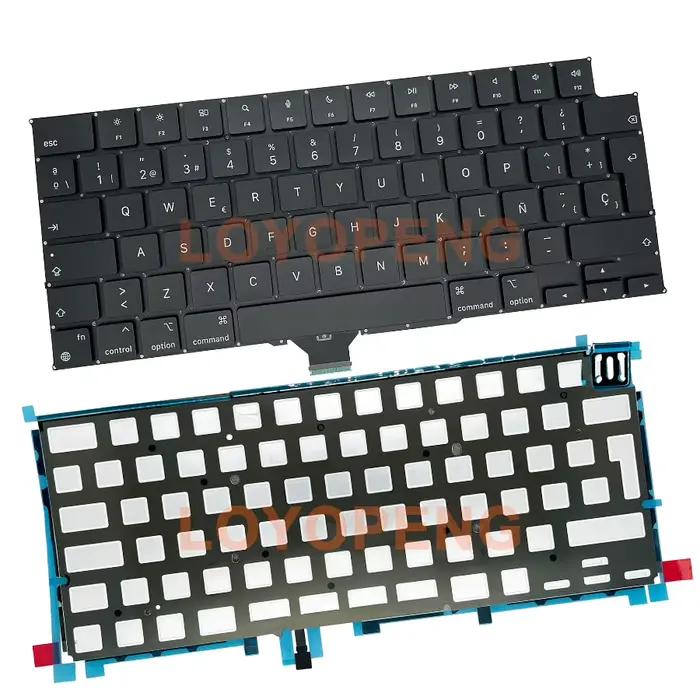 Clavier pour Macbook Pro 14'' 16'' M1 M2 A2442 A2779 avec rétroéclairage