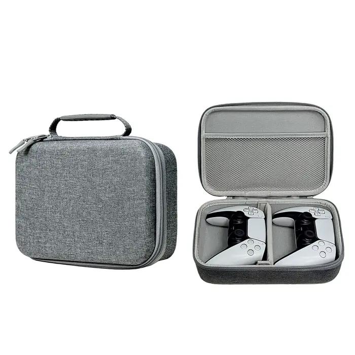 Convient pour PS5/PS4 et divers contrôleurs de jeu - boîte de rangement portable pour double contrôleur