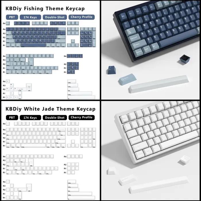 KBDiy-GBrosKeycap Double Shot Keycaps