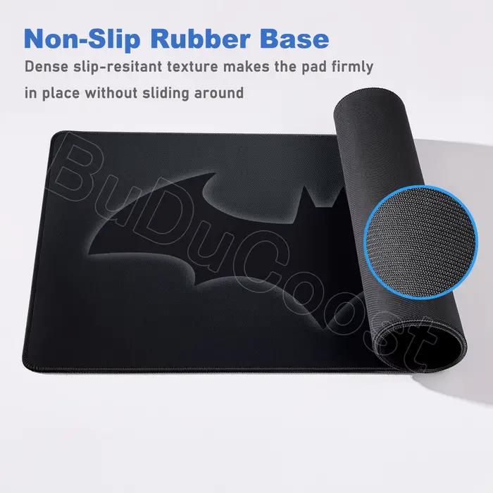 B-batman tapis de souris HD grand jeu antidérapant en caoutchouc clavier