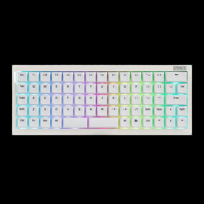 Clavier mécanique Planck EPOMAKER Hack70 65% ANSI US Ortholinear Layout filaire/BT/sans fil 2