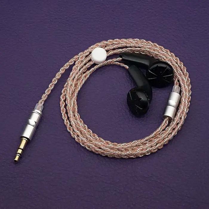 Écouteurs filaires HiFi avec son analogique détaillé